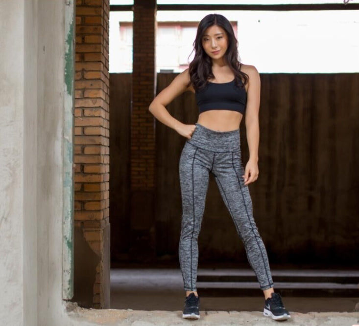 Athena Criss Cross High-Performance Leggings