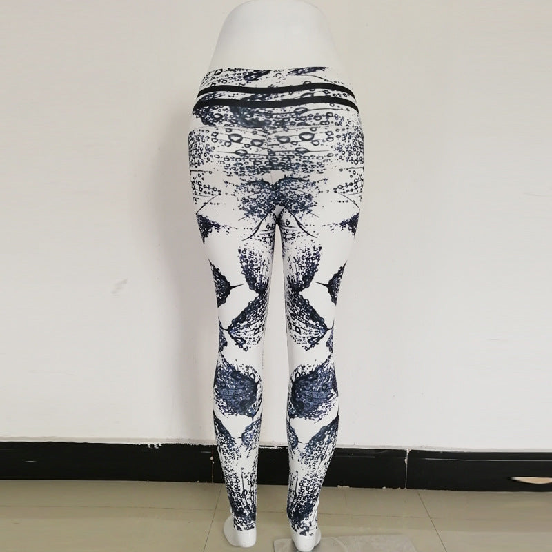 Feather Drop Performance Leggings