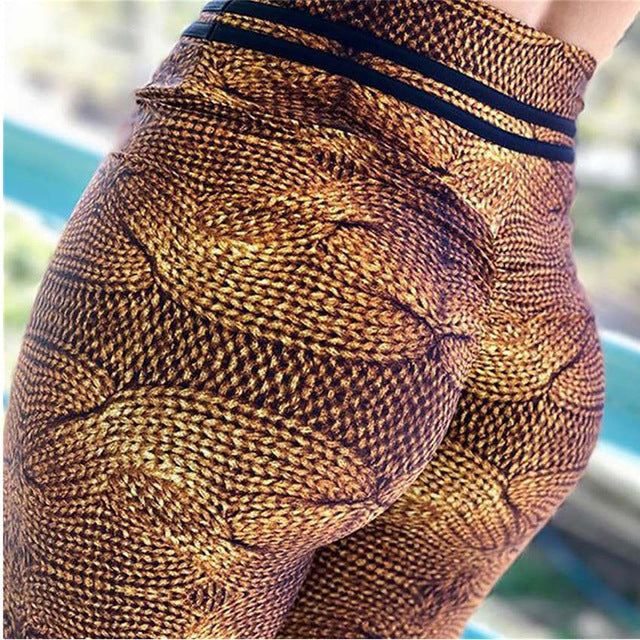 Dynamic 3D Fashion Leggings