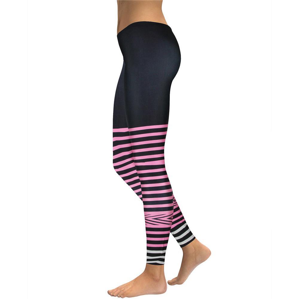 Sleek Black Yoga Performance Leggings