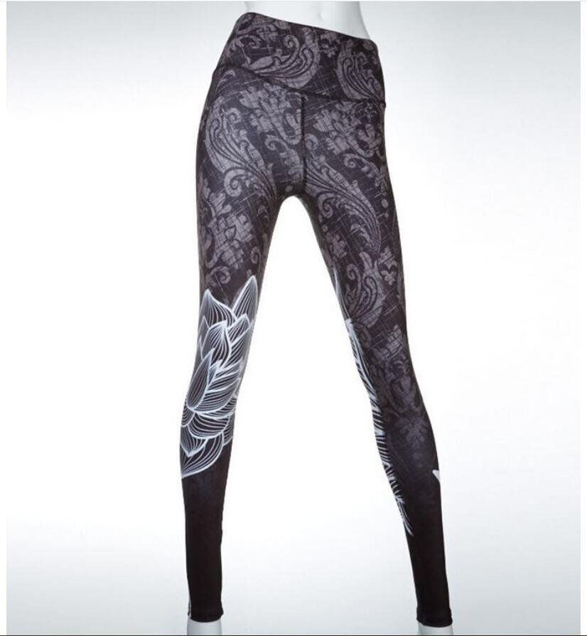 Vibrant Milk Silk Digital Print Leggings