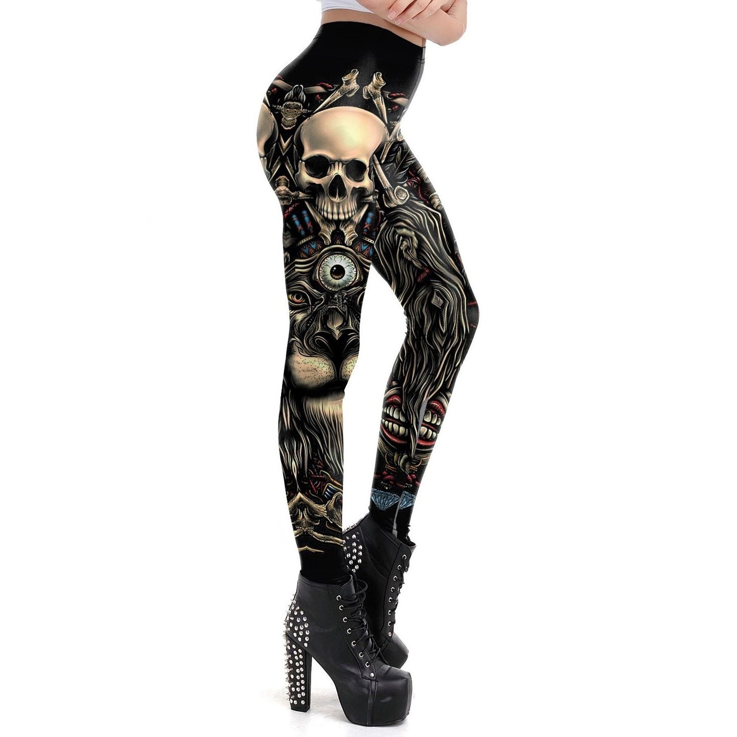 Cratis Midnight Chic Women's Leggings – Embrace Your Bold Fashion Statement