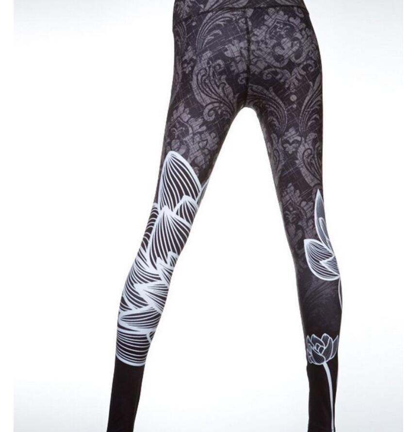 Vibrant Milk Silk Digital Print Leggings