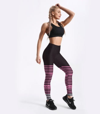 Sleek Black Yoga Performance Leggings