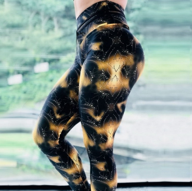 Chic High-Rise Fitness Leggings