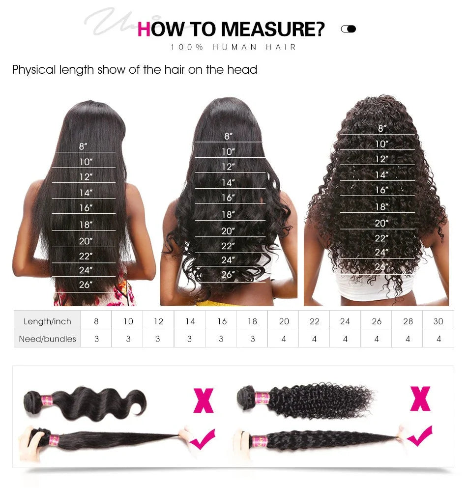 Unice FB30 Ombre Brown Balayage Body Wave Human Hair Bundles - 3PCS Premium Sew-In Weaves