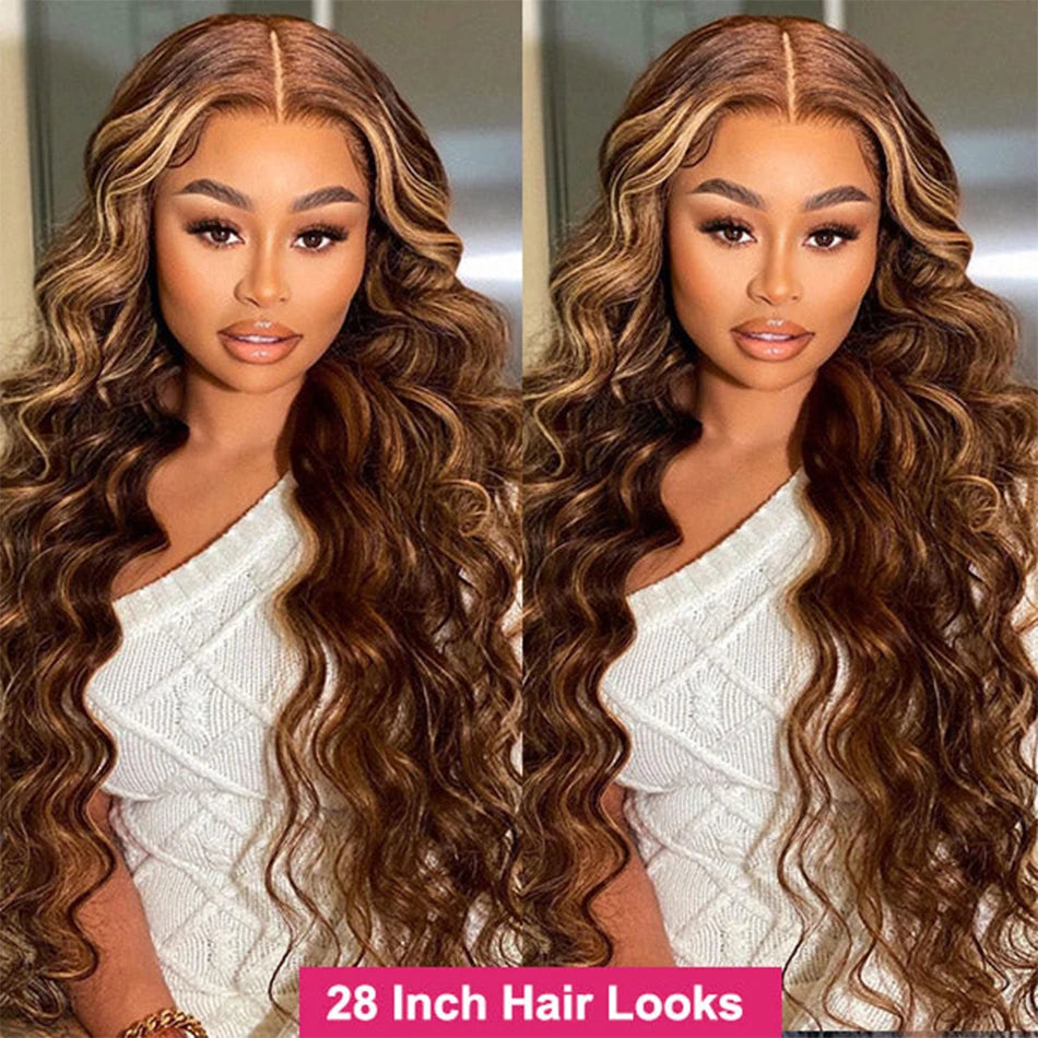 P4/27 Ombre Blonde Body Wave Brazilian Human Hair Bundles for Effortless Elegance