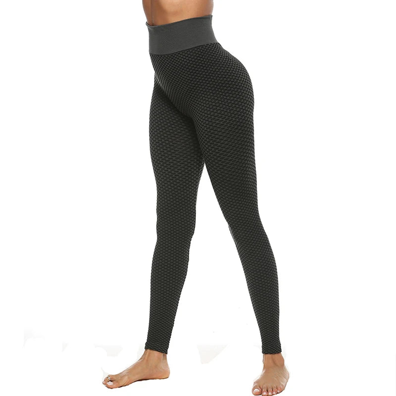 High Waist Seamless Fitness Leggings for Women - Push-Up, Stylish & Comfortable Gym Tights