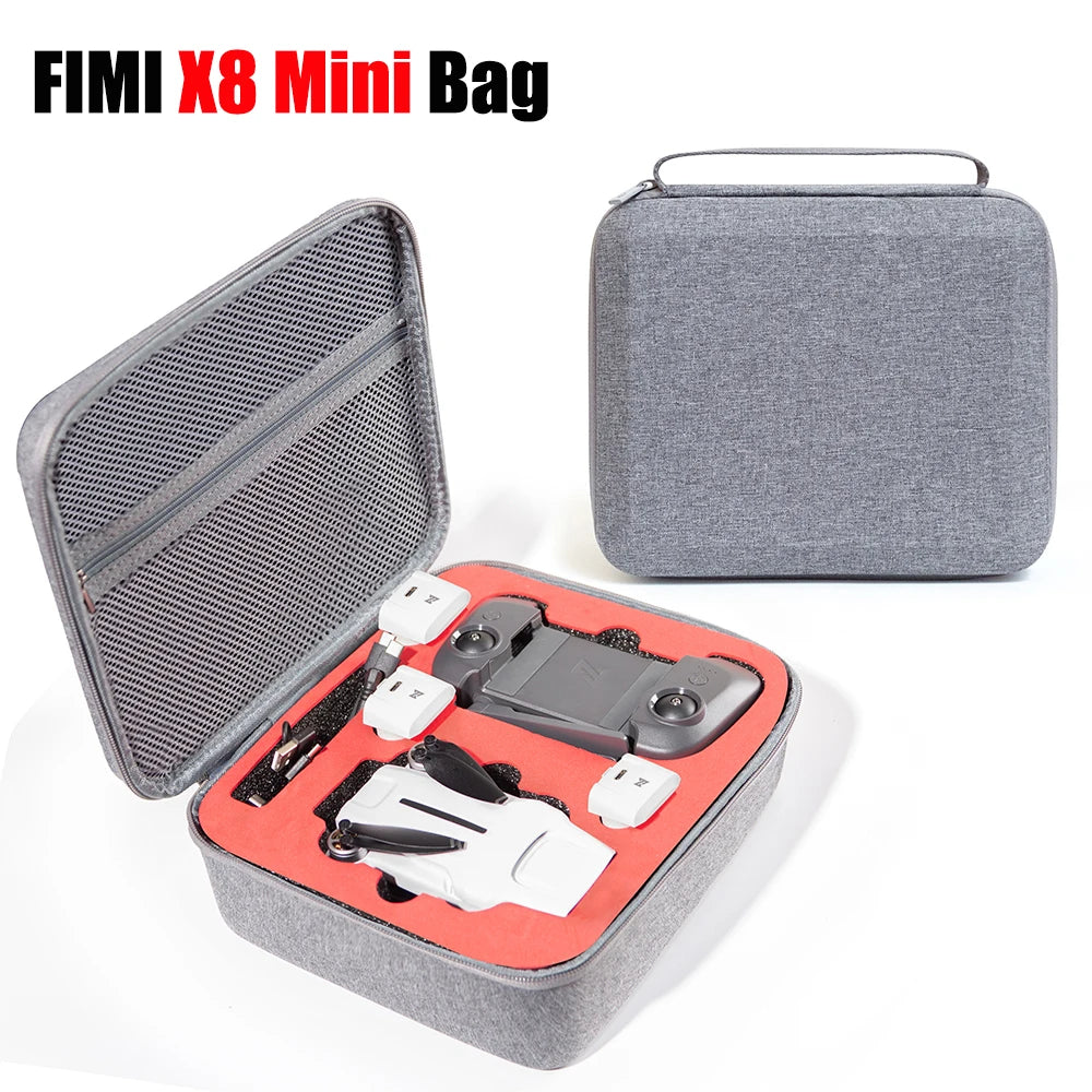 FIMI X8 MINI Drone Protective Carrying Bag - Scratch Resistant, Anti Shock, Portable Shoulder Case for Accessories