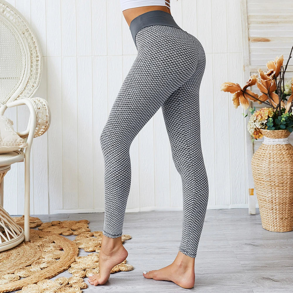 High Waist Seamless Fitness Leggings for Women - Push-Up, Stylish & Comfortable Gym Tights