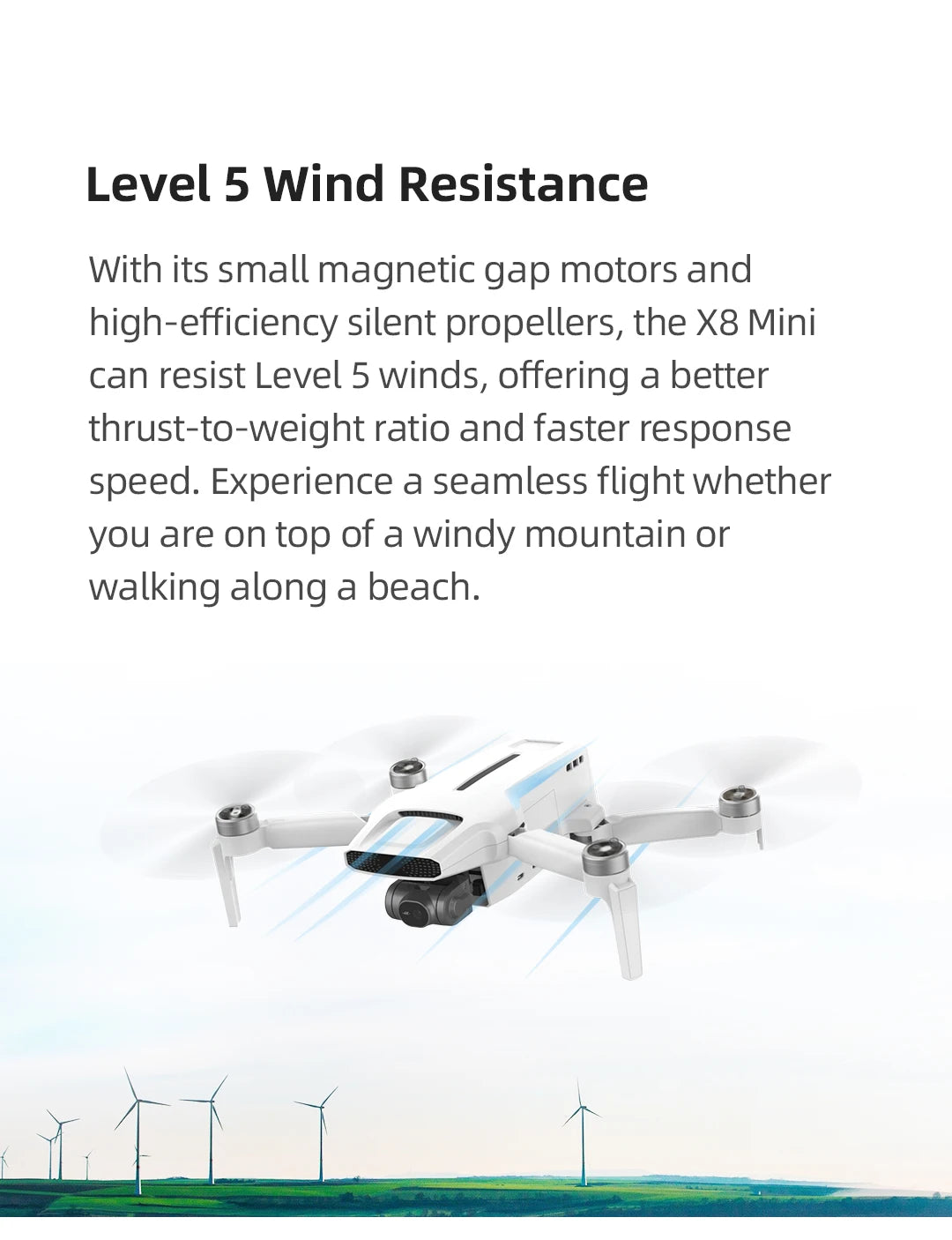 FIMI X8 Mini Pro 4K Ultra HD Drone with 5G FPV and Intelligent 3-Axis Gimbal Camera