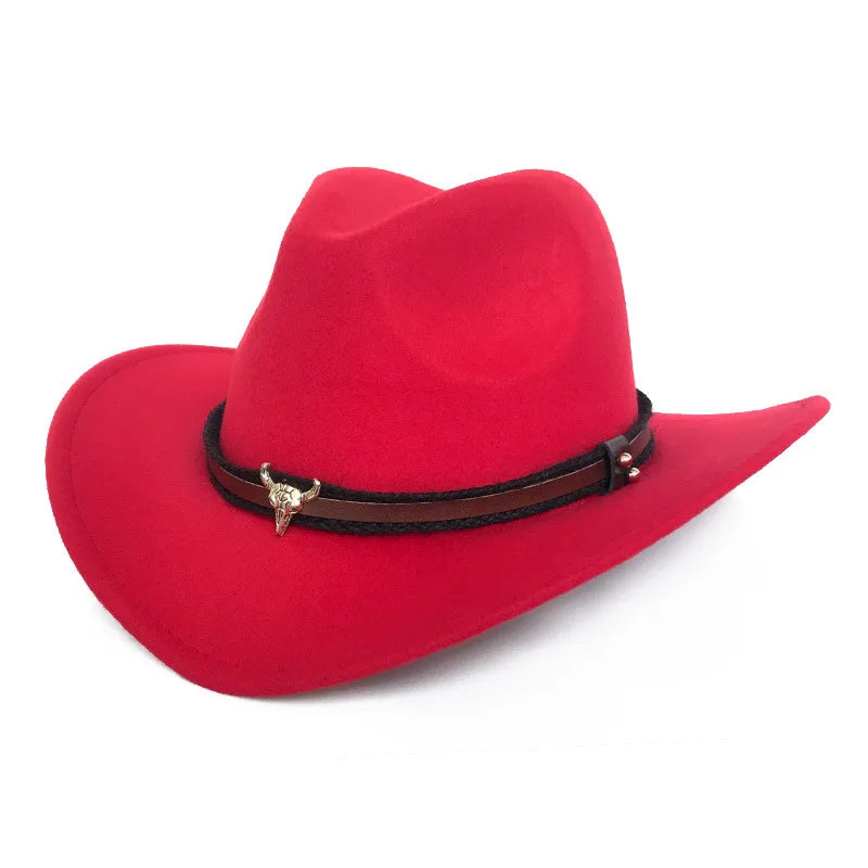 Versatile 17-Style Unisex Western Cowboy Hat for Men and Women - Perfect for Concerts and Outdoor Events