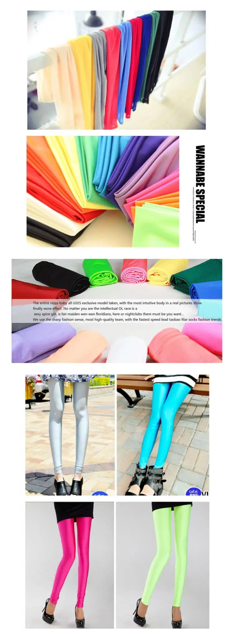 Vibrant Neon High-Stretch Leggings for Women - Spring Collection