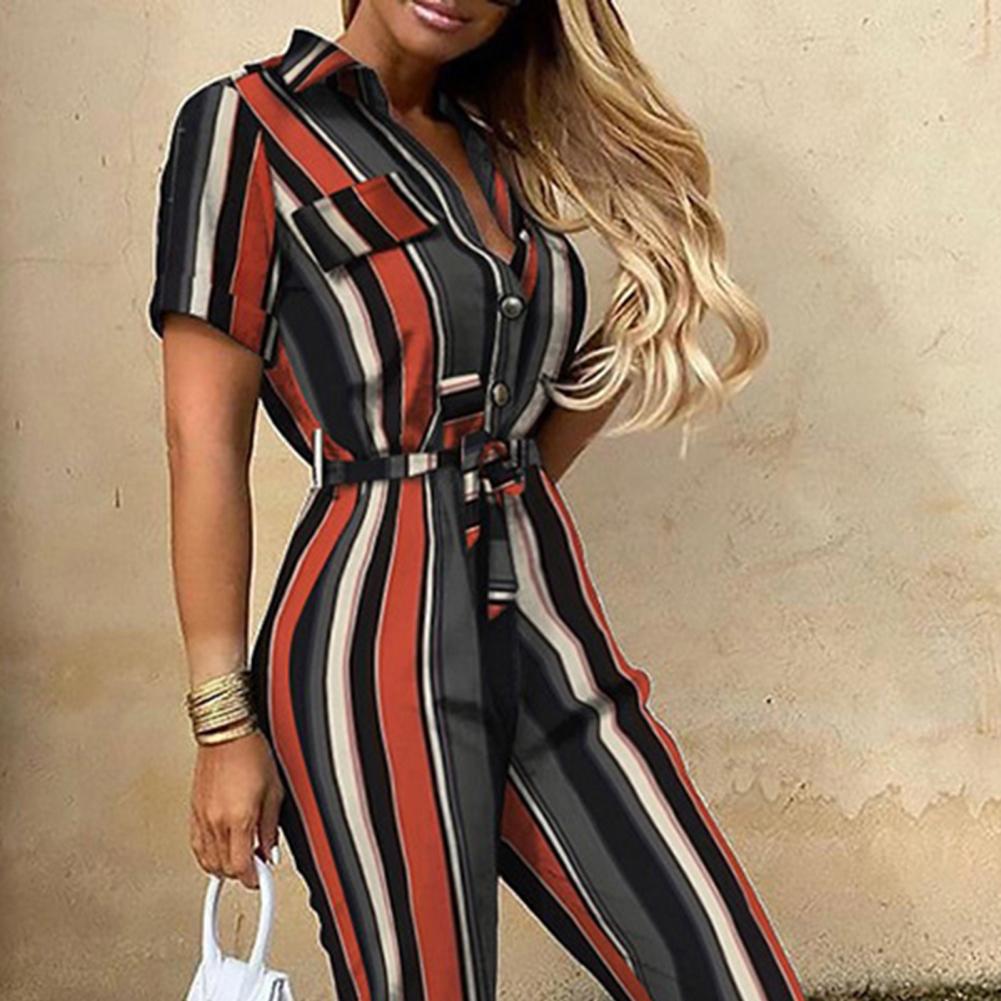 Chic Boho Print Bodysuit Jumpsuit for Women - Comfortable & Stylish Outfit