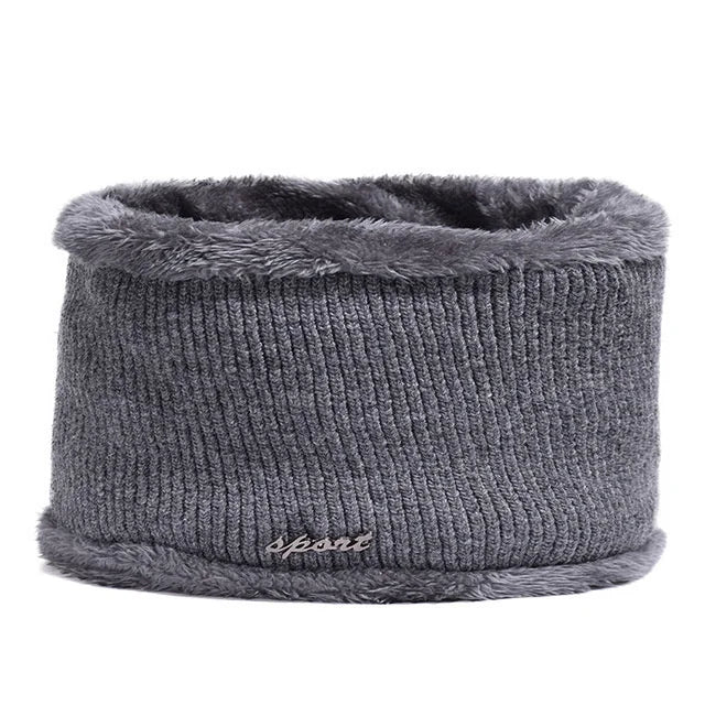 Winter Knitted Beanie Hat for Men and Women - Skullies Stylish Warm Fur Bonnet