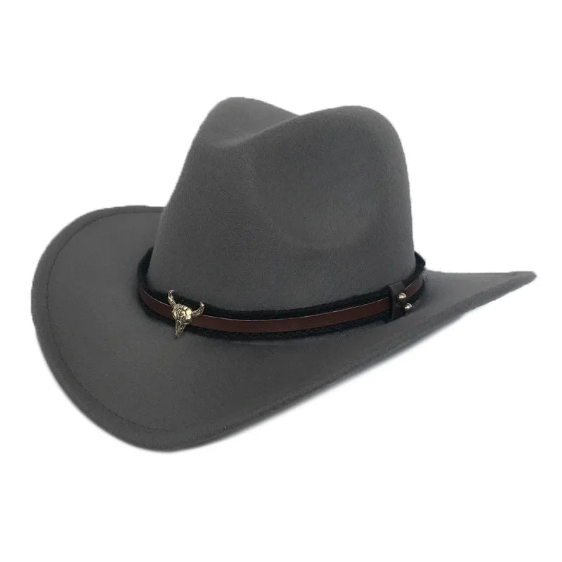 Versatile 17-Style Unisex Western Cowboy Hat for Men and Women - Perfect for Concerts and Outdoor Events