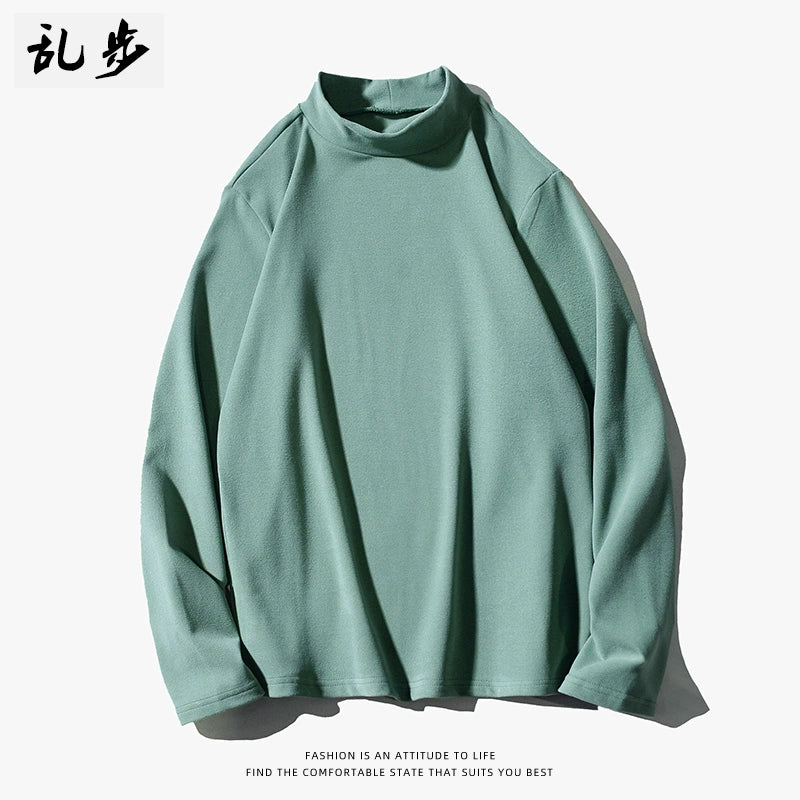 Men's Cozy Double-Sided Long Sleeve Thermal Base Layer Shirt