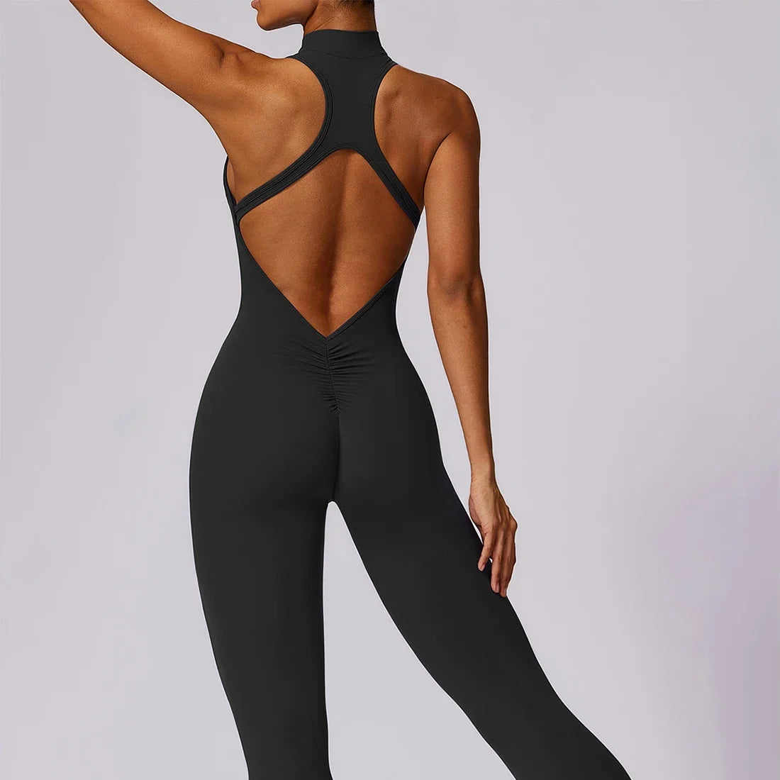 High-Waisted Booty Lifting Leggings for Women - Seamless Fitness Tights