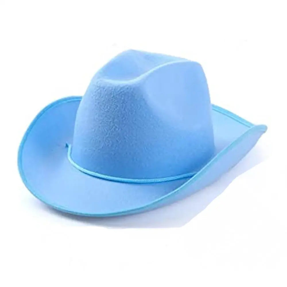 Versatile 17-Style Unisex Western Cowboy Hat for Men and Women - Perfect for Concerts and Outdoor Events