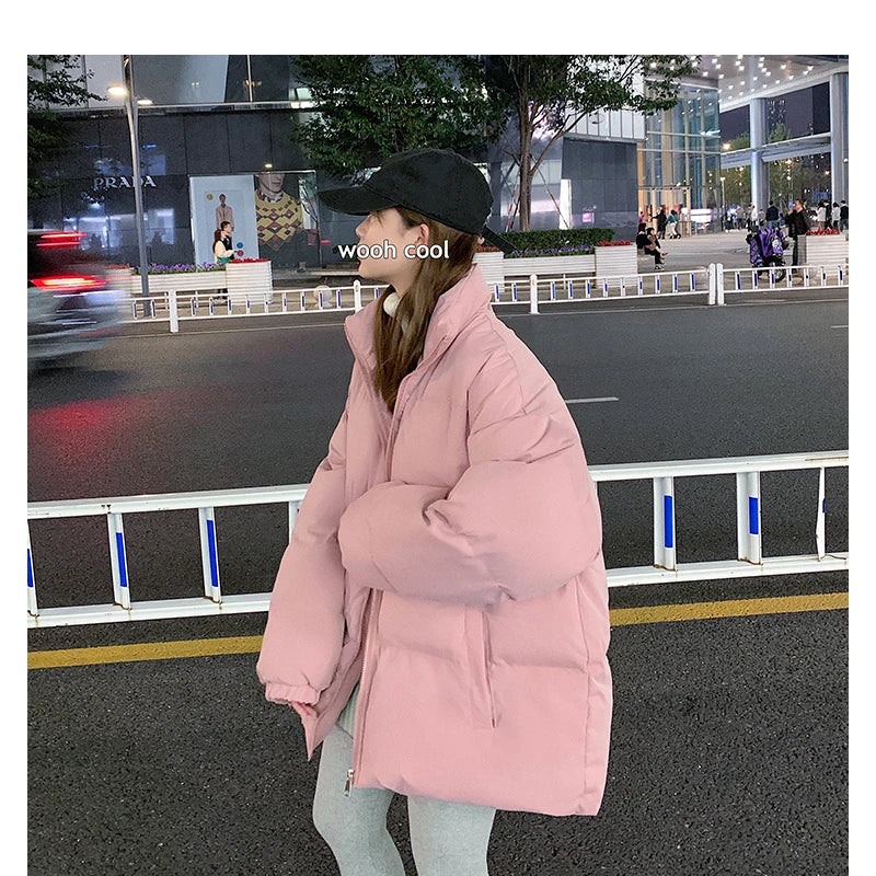 Harajuku Oversized Winter Parka for Men and Women - Stylish 5XL Streetwear Jacket for Casual Hip Hop Looks