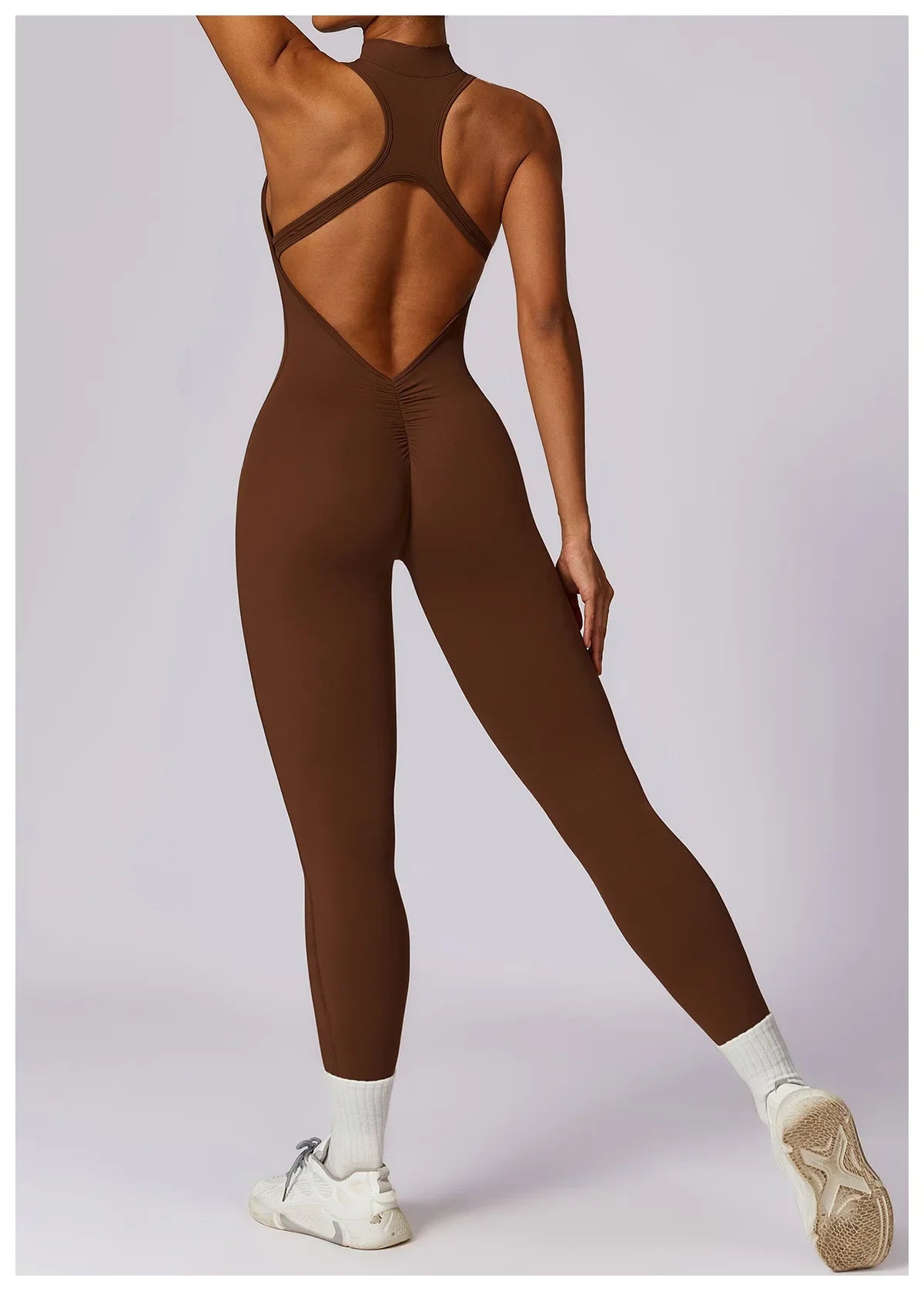 High-Waisted Booty Lifting Leggings for Women - Seamless Fitness Tights