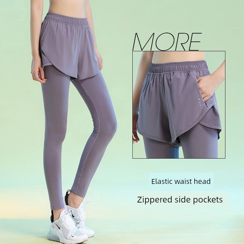 Fleece-Lined High Waist Yoga Leggings with Hip Lift Effect