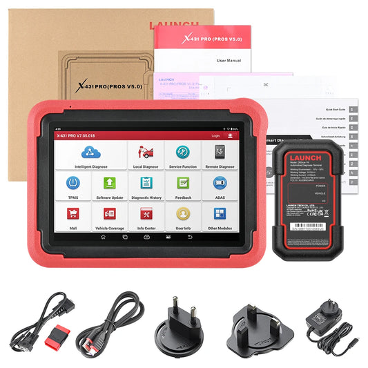 LAUNCH X431 PROS V 5.0 Auto Diagnostic Scanner - Advanced OBD2 Tool for Comprehensive Vehicle Diagnostics