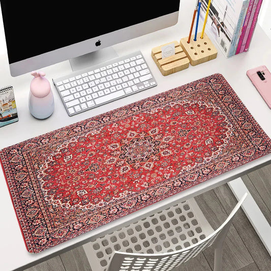 Elegant Persian-Inspired XXL Mousepad – Stylish, Anti-Skid, Ideal for Gamers and Professionals!