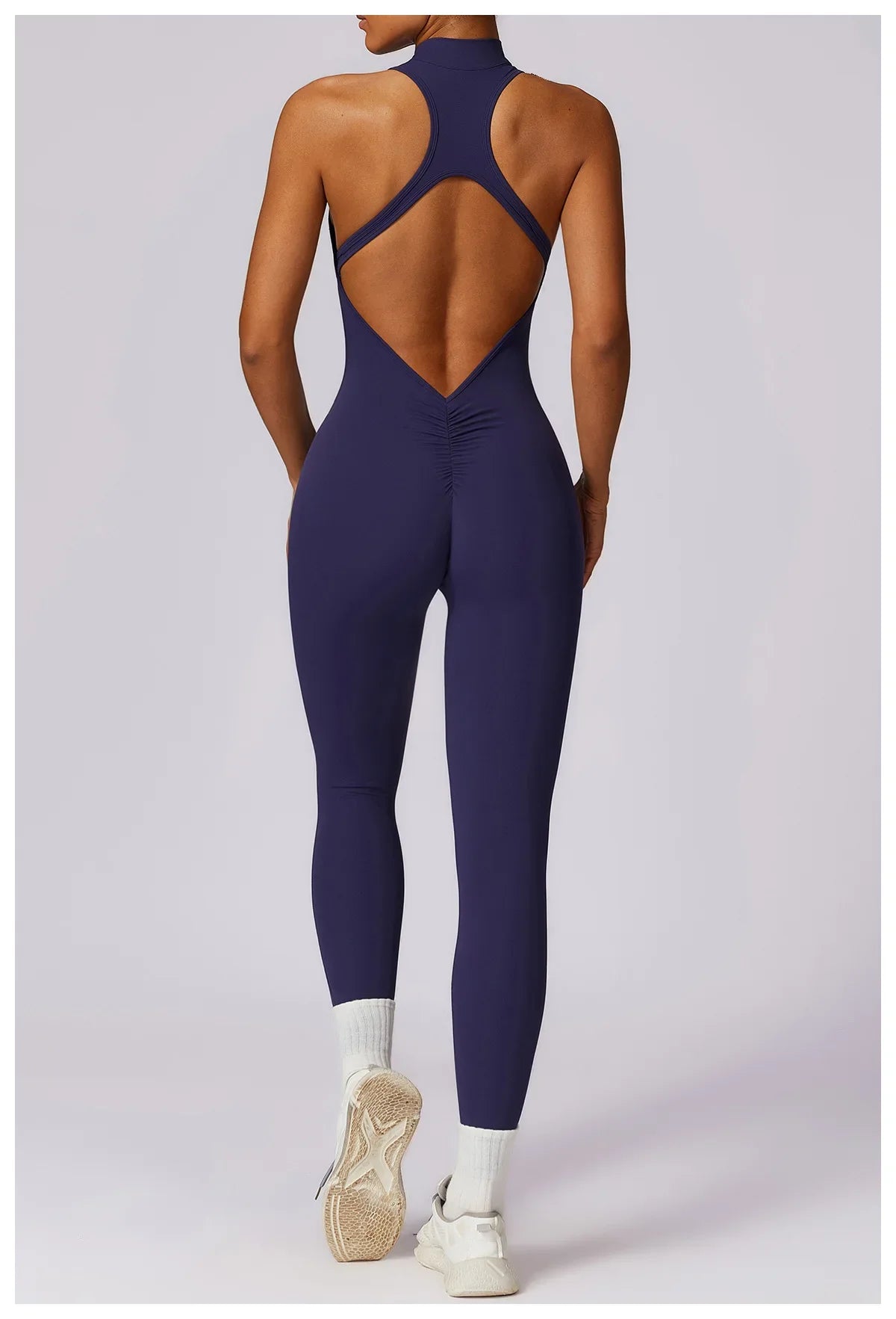 High-Waisted Booty Lifting Leggings for Women - Seamless Fitness Tights