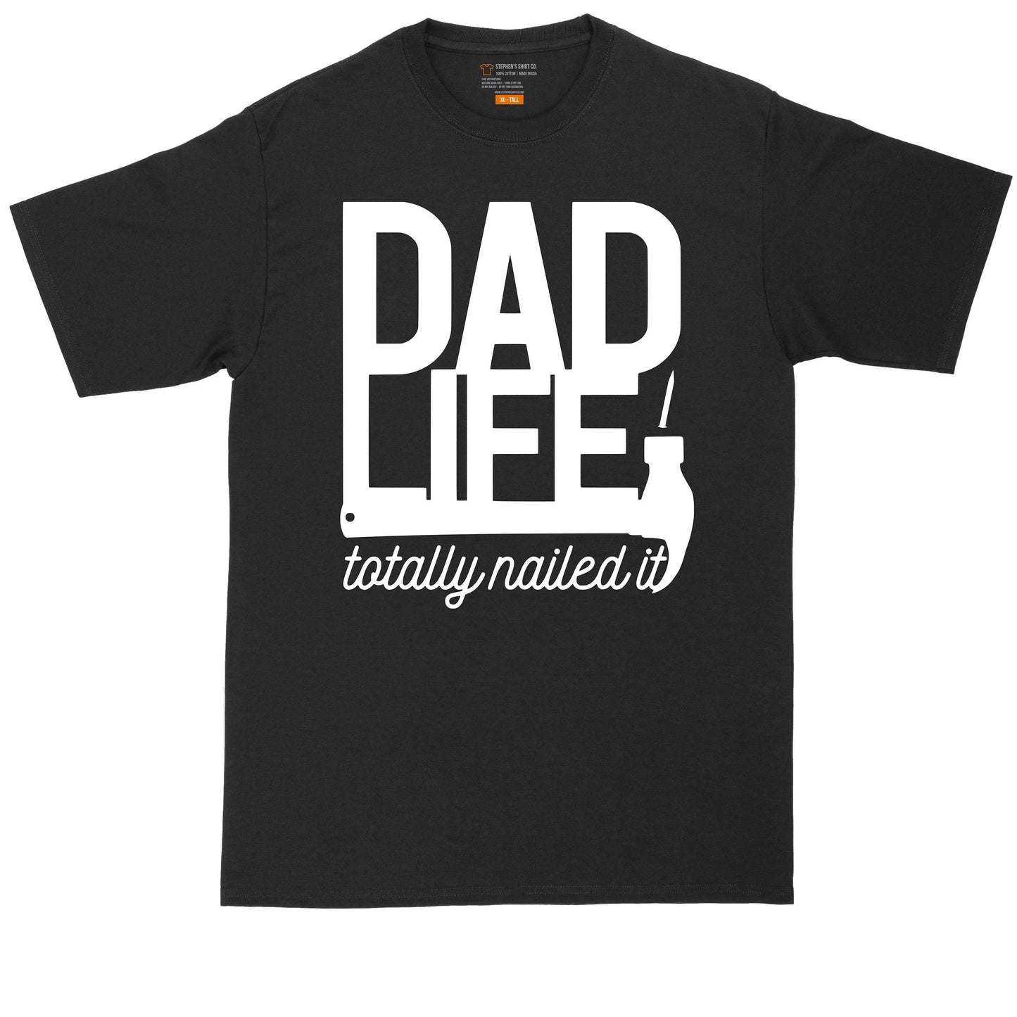 Fatherhood Perfection Men's Big And Tall Tee