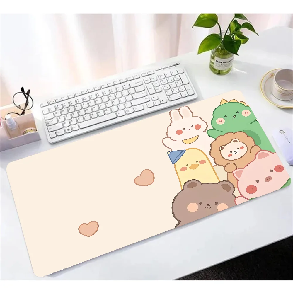 Adorable XXL Kawaii Rabbit Gaming Mousepad – Fun and Functional Workspace Essential!