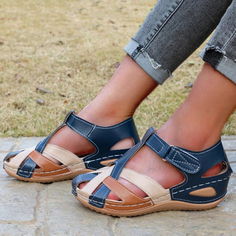 Wedge Open Toe Summer Sandals for Women - Beach and Party Footwear