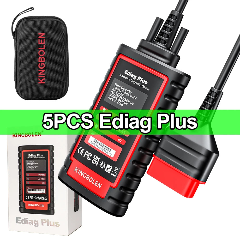 KINGBOLEN Ediag Plus & THINKCAR THINKDIAG 2: Advanced OBD2 Scanner for All System ECU Coding and Diagnostics