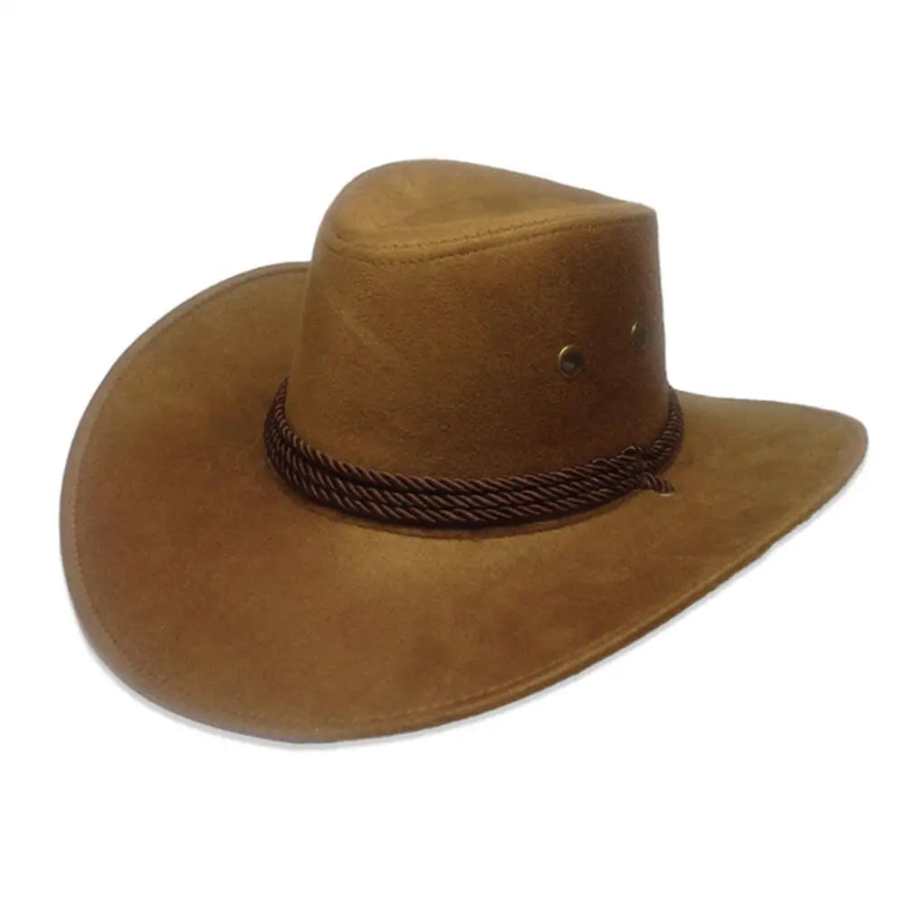 Versatile 17-Style Unisex Western Cowboy Hat for Men and Women - Perfect for Concerts and Outdoor Events