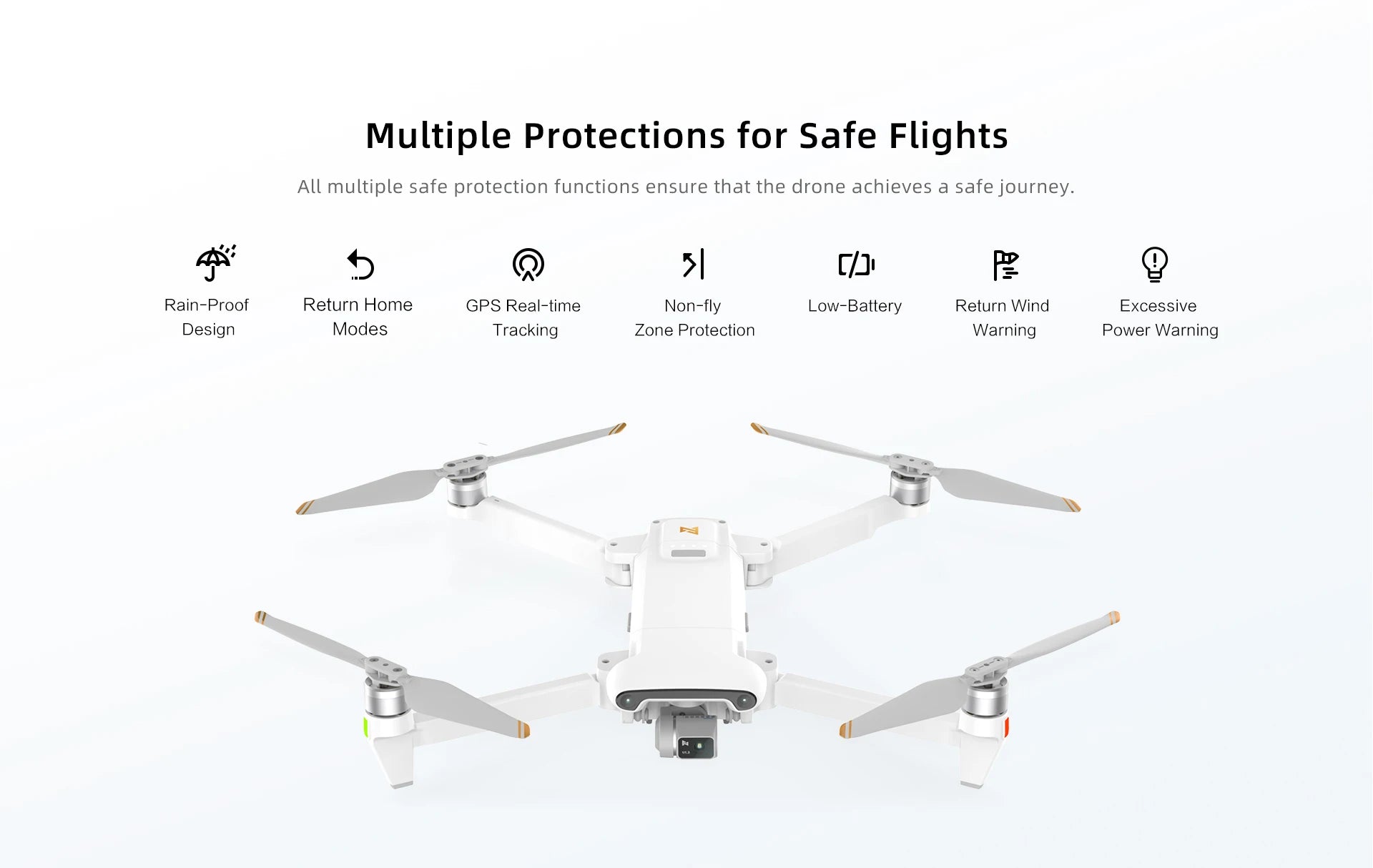 FIMI X8 Pro 4K HD Camera Drone with 3-Axis Gimbal and Smart Obstacle Avoidance for Aerial Photography