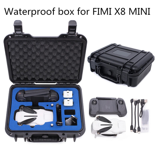 FIMI X8 MINI Drone Hard Case: Waterproof Travel Storage Box for Ultimate Protection