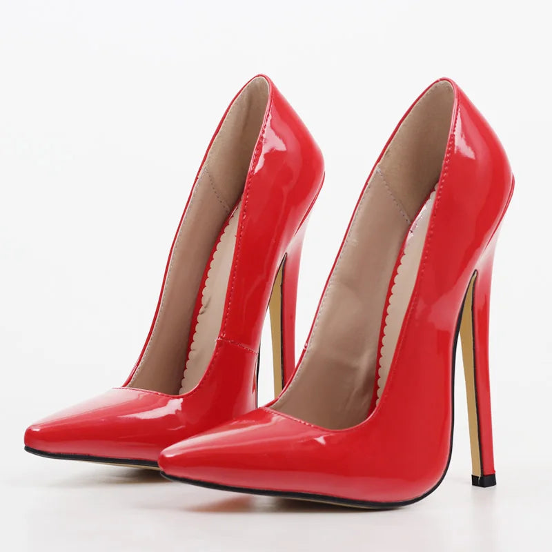 Elevate Your Style with 18cm Extreme High Stiletto Pumps for Women - Custom Colors & Large Sizes Available