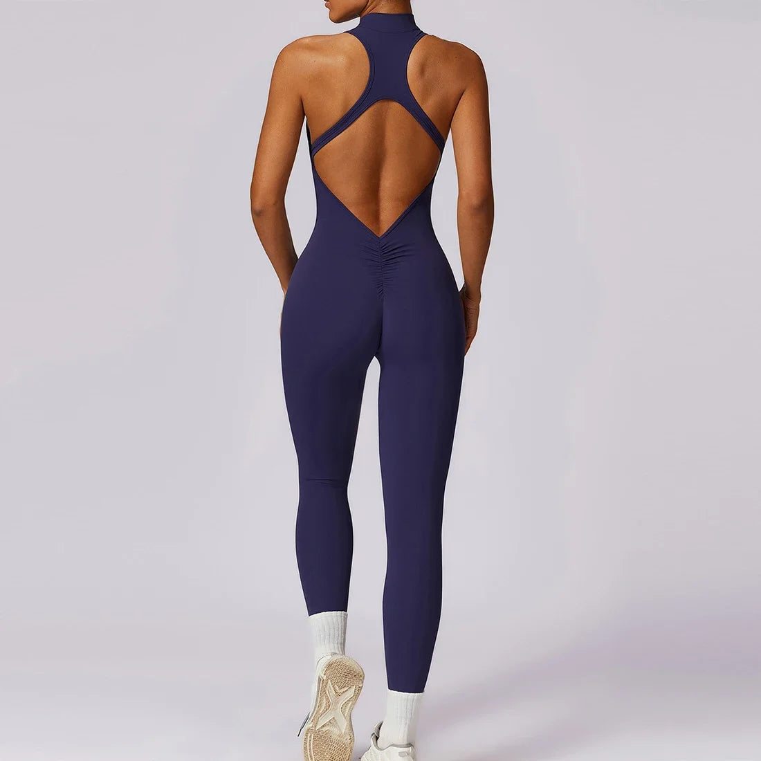 High-Waisted Booty Lifting Leggings for Women - Seamless Fitness Tights