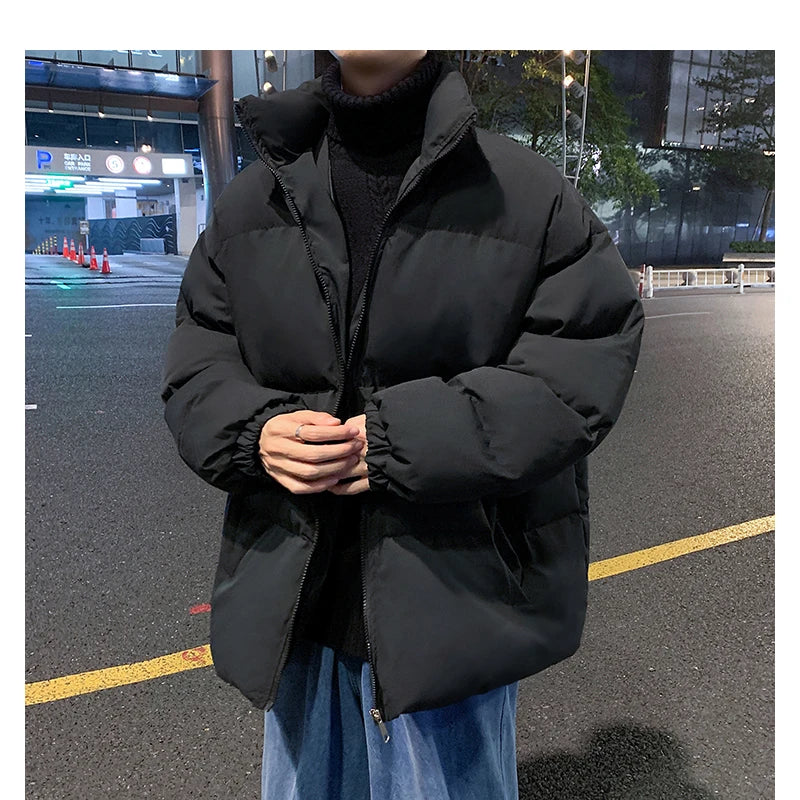 Harajuku Oversized Winter Parka for Men and Women - Stylish 5XL Streetwear Jacket for Casual Hip Hop Looks