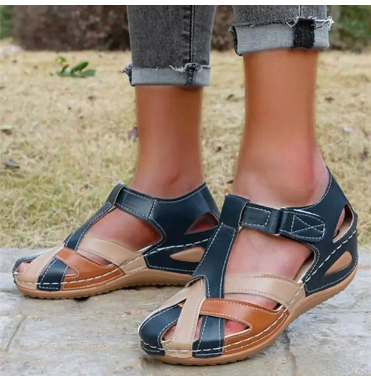 Wedge Open Toe Summer Sandals for Women - Beach and Party Footwear