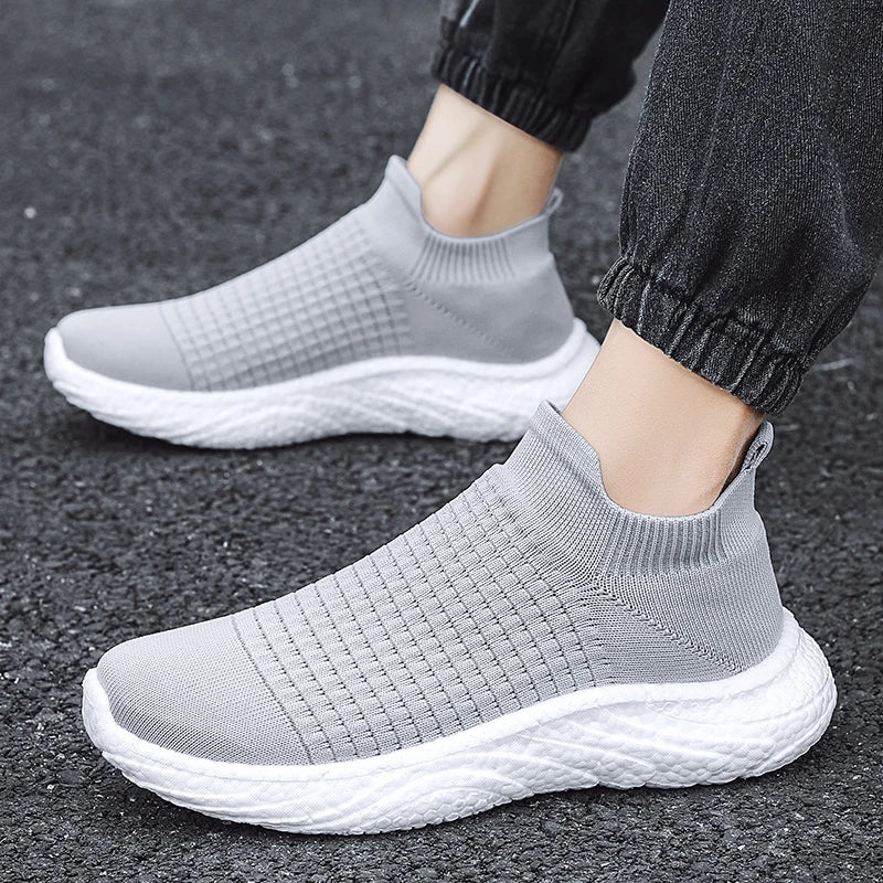 Elegant Women's Lightweight Slip-On Sneakers for Walking and Running