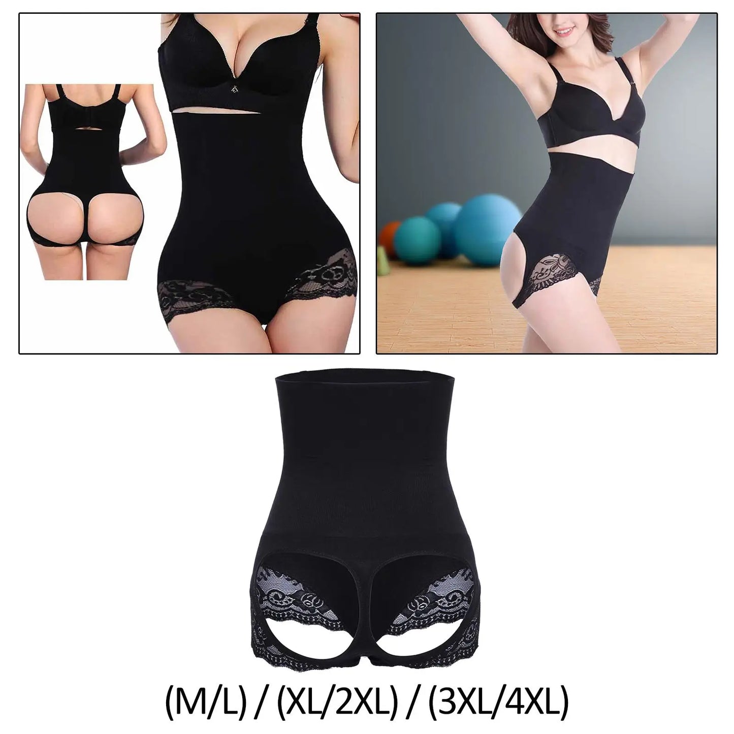 High-Waisted Shapewear Shorts for Women - Comfortable and Breathable Body Shaper Underpants