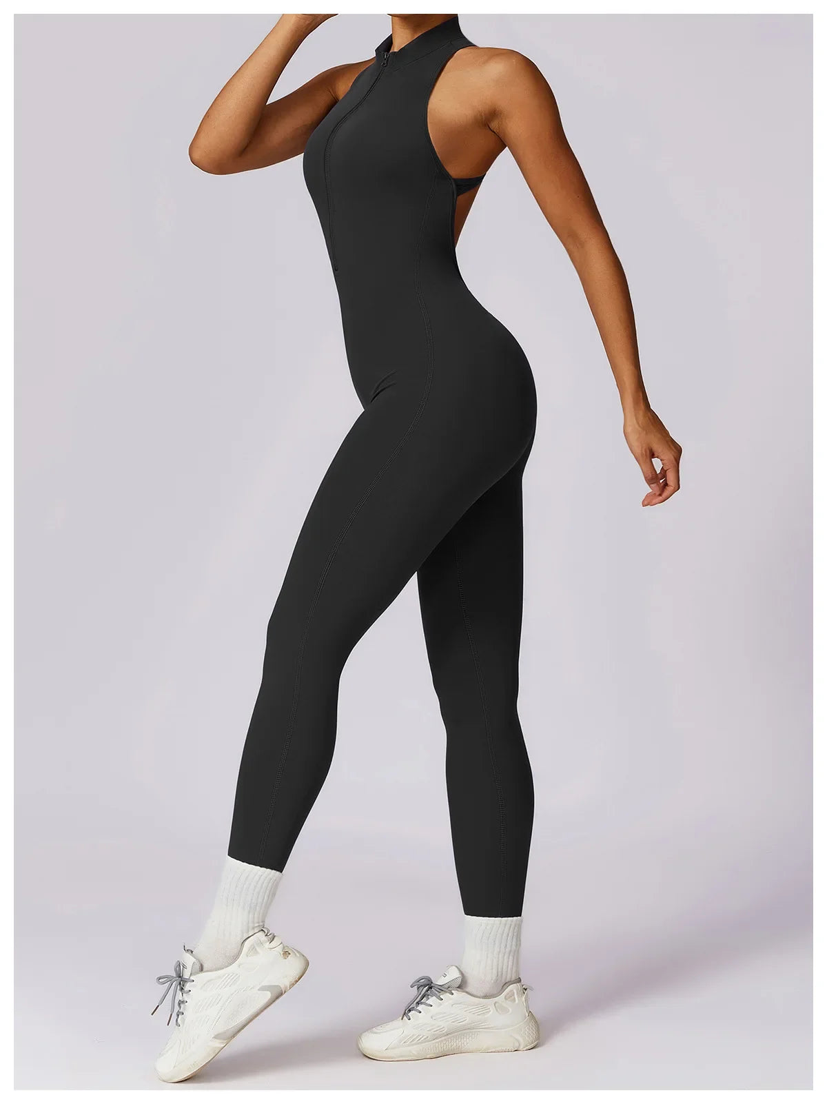 High-Waisted Booty Lifting Leggings for Women - Seamless Fitness Tights