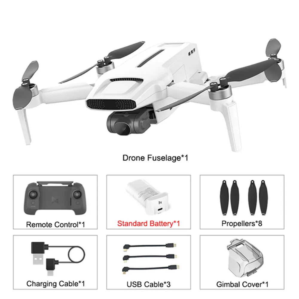 FIMI X8 MINI V2 Drone - 9km GPS Quadcopter with 4K Camera & Advanced Features for Aerial Photography 2023