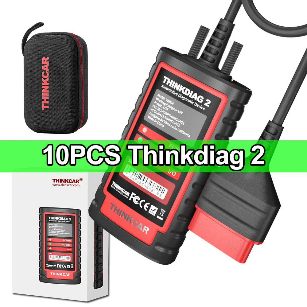 KINGBOLEN Ediag Plus & THINKCAR THINKDIAG 2: Advanced OBD2 Scanner for All System ECU Coding and Diagnostics