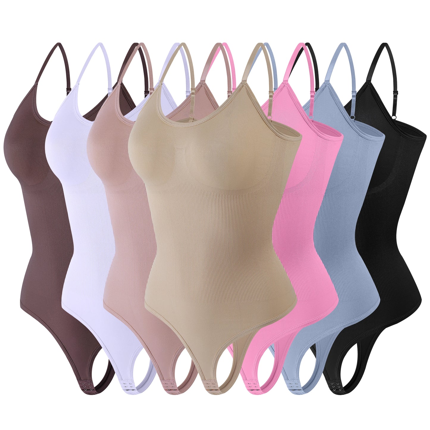 Post-Surgery Butt Lifting G-string Bodysuit with High Compression and Seamless Design