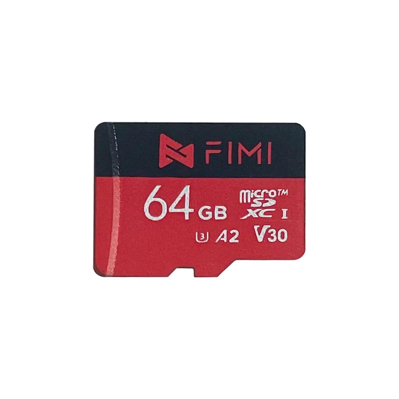 FIMI High-Capacity SD Cards for X8SE 2022 V2, X8 Pro & X8 MINI V2 - 64GB & 128GB Storage Solutions for 4K Aerial Footage