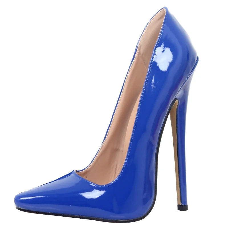 Elevate Your Style with 18cm Extreme High Stiletto Pumps for Women - Custom Colors & Large Sizes Available