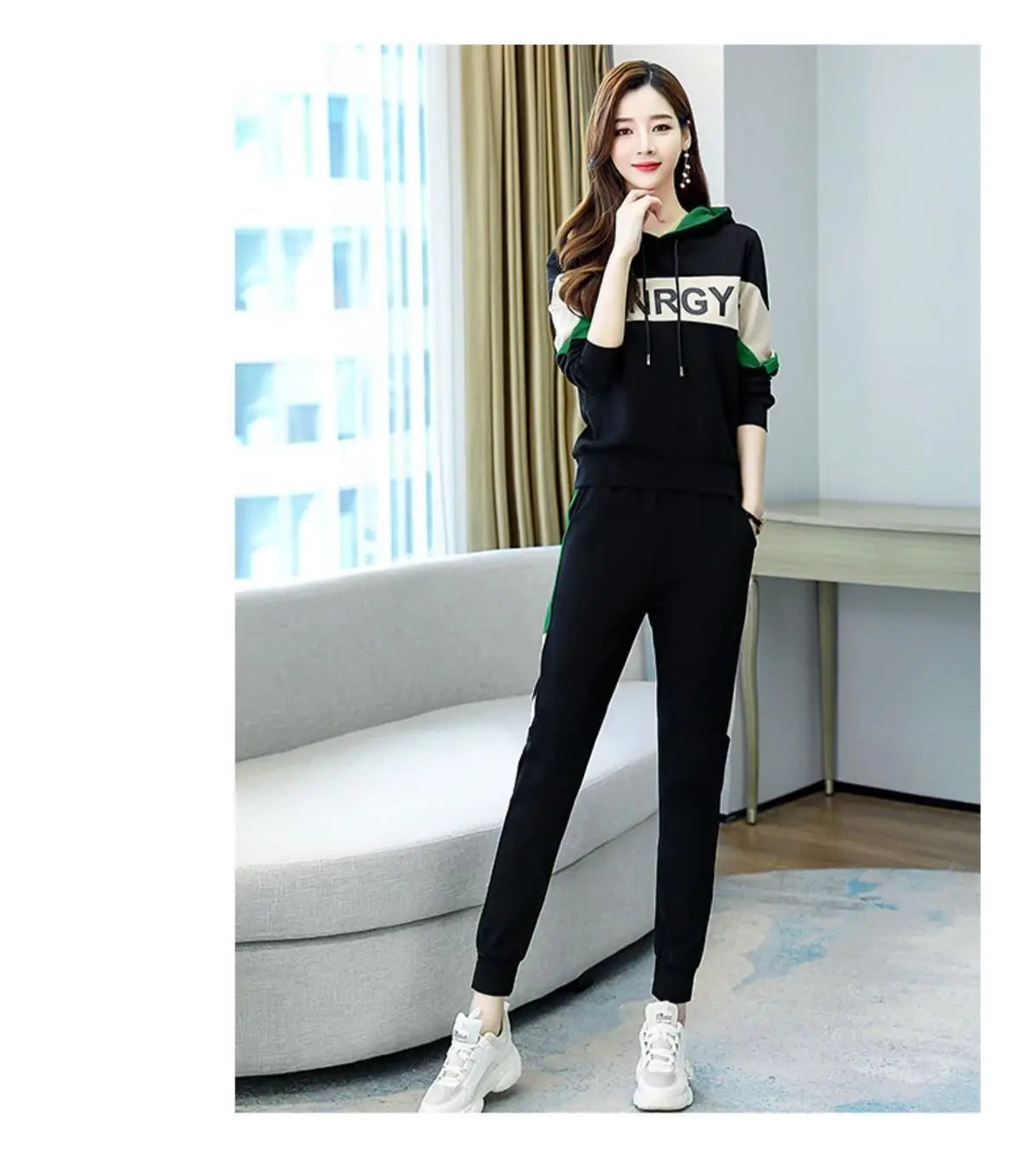 Spring and Autumn Sports Women's Suit 2023 New Korean Fashion Casual Temperament Age Reducing Two-piece Set