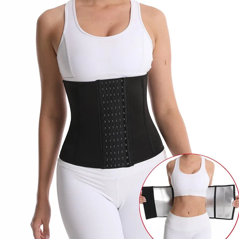 Women's Fitness Support Belt with Silver Ion Technology for Enhanced Performance